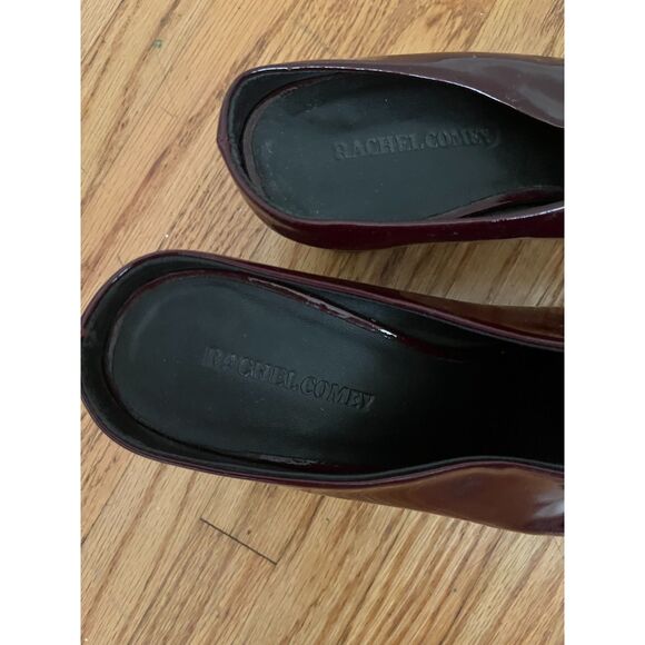 Rachel Comey Sonora Mule in Burgundy Patent Leather - sz 10 - Picture 5 of 7